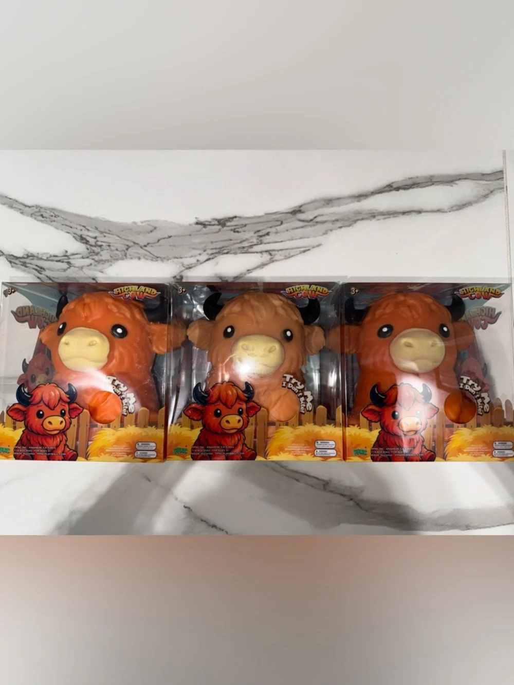 Highland cow squishy - Cute Cow Character